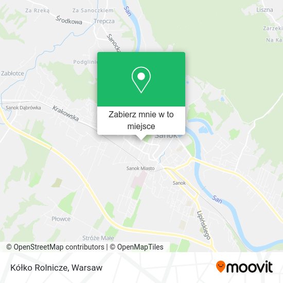 Mapa Kółko Rolnicze