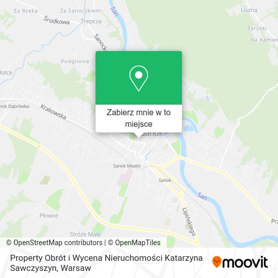 Mapa Property Obrót i Wycena Nieruchomości Katarzyna Sawczyszyn