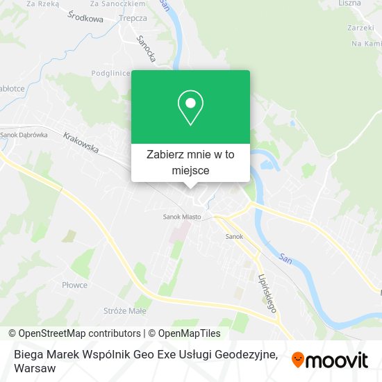 Mapa Biega Marek Wspólnik Geo Exe Usługi Geodezyjne