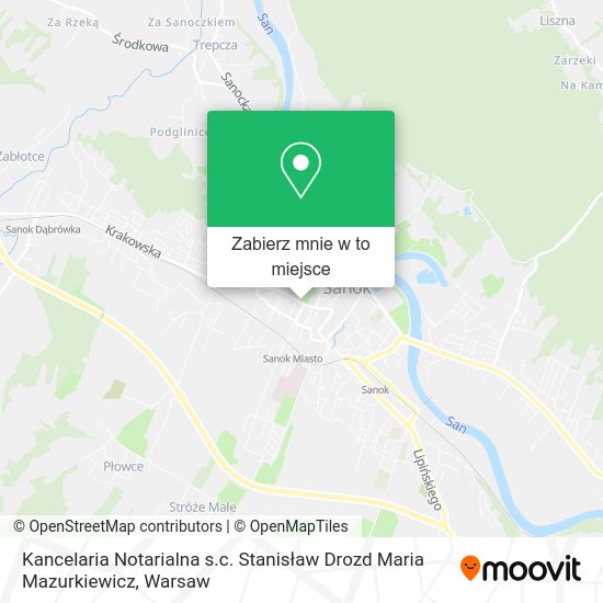 Mapa Kancelaria Notarialna s.c. Stanisław Drozd Maria Mazurkiewicz