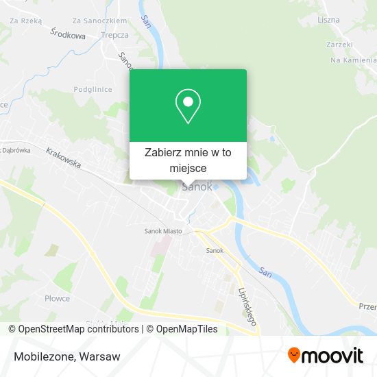 Mapa Mobilezone