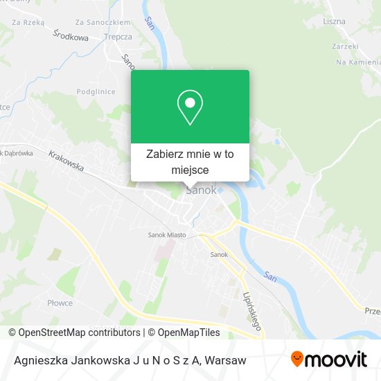 Mapa Agnieszka Jankowska J u N o S z A