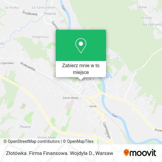 Mapa Złotówka. Firma Finansowa. Wojdyła D.