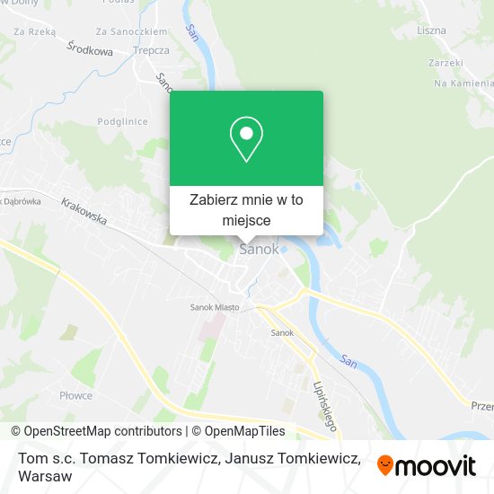 Mapa Tom s.c. Tomasz Tomkiewicz, Janusz Tomkiewicz