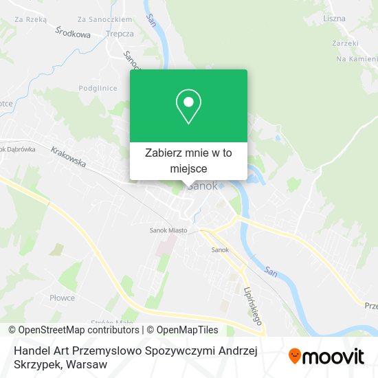 Mapa Handel Art Przemyslowo Spozywczymi Andrzej Skrzypek