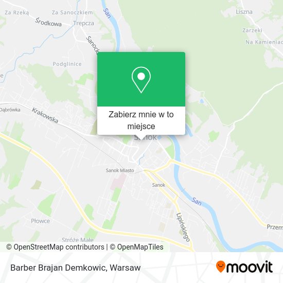 Mapa Barber Brajan Demkowic