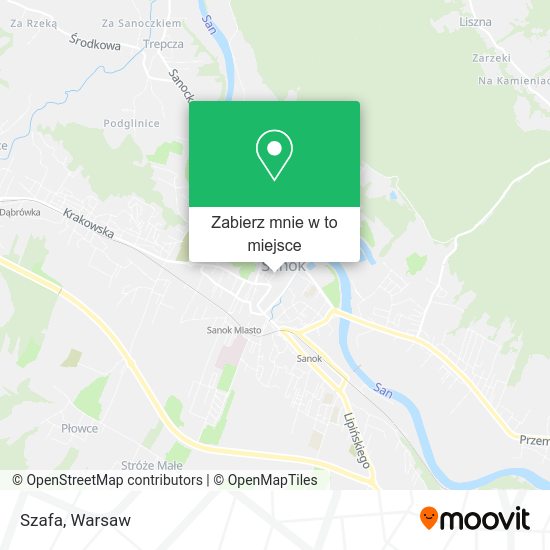 Mapa Szafa