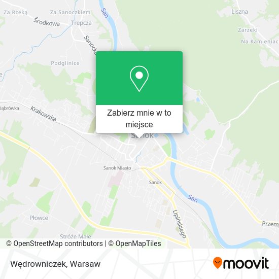 Mapa Wędrowniczek