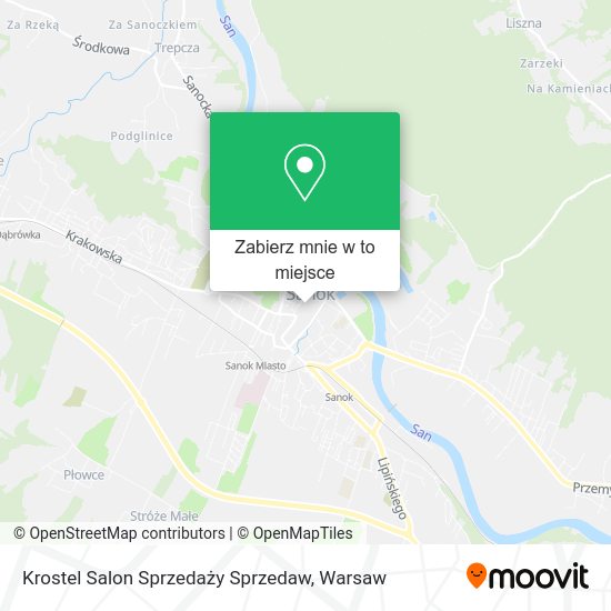 Mapa Krostel Salon Sprzedaży Sprzedaw