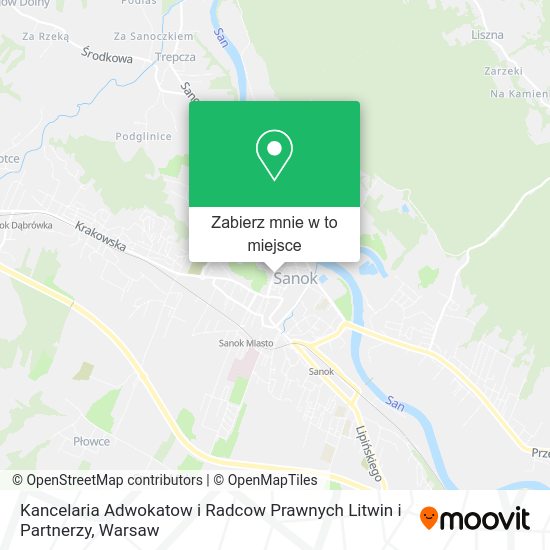 Mapa Kancelaria Adwokatow i Radcow Prawnych Litwin i Partnerzy