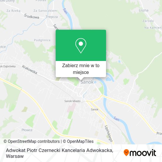 Mapa Adwokat Piotr Czernecki Kancelaria Adwokacka