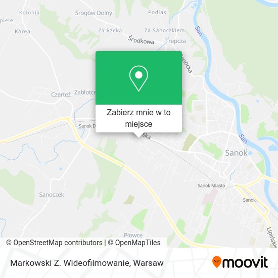 Mapa Markowski Z. Wideofilmowanie