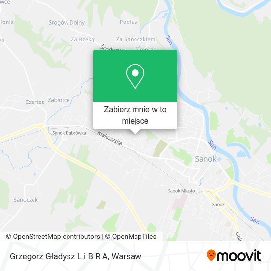 Mapa Grzegorz Gładysz L i B R A