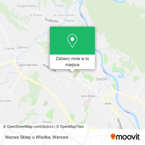 Mapa Nazwa Sklep u Wladka