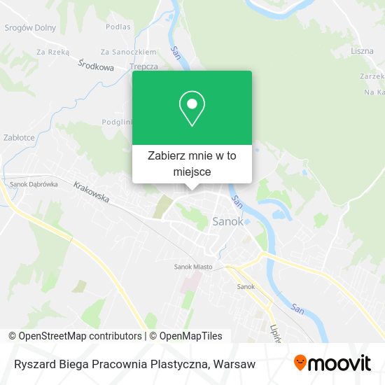 Mapa Ryszard Biega Pracownia Plastyczna