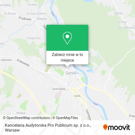 Mapa Kancelaria Audytorska Pro Publicum sp. z o.o.