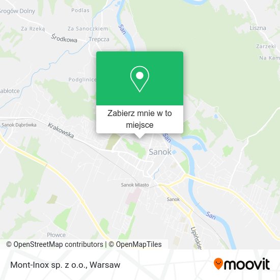 Mapa Mont-Inox sp. z o.o.