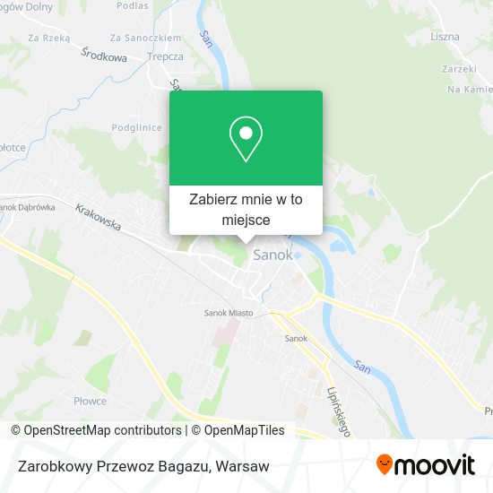 Mapa Zarobkowy Przewoz Bagazu