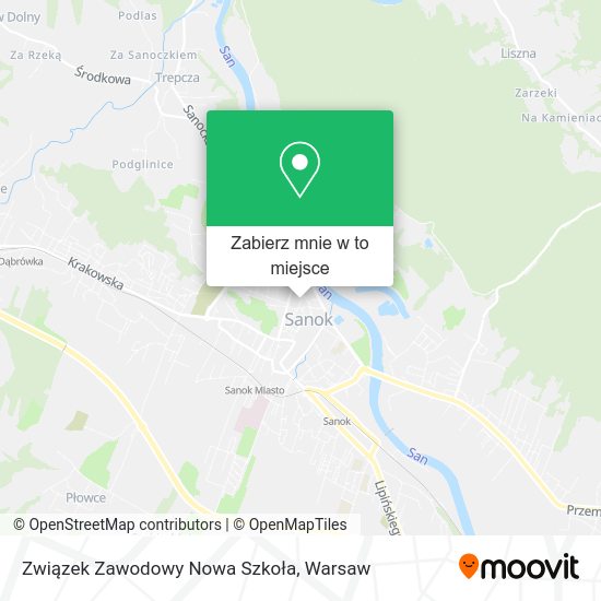 Mapa Związek Zawodowy Nowa Szkoła