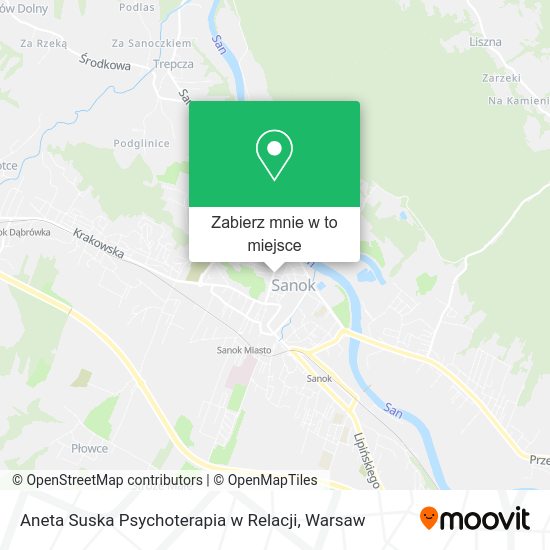 Mapa Aneta Suska Psychoterapia w Relacji