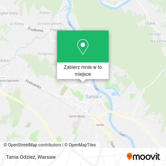 Mapa Tania Odzież