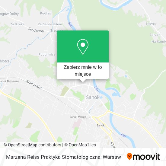 Mapa Marzena Reiss Praktyka Stomatologiczna