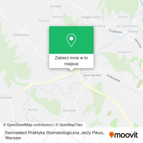 Mapa Dermadent Praktyka Stomatologiczna Jerzy Pikus