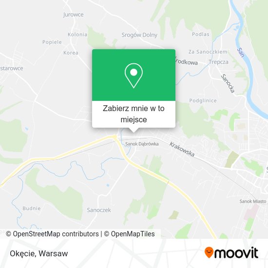 Mapa Okęcie