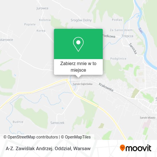 Mapa A-Z. Zawiślak Andrzej. Oddział