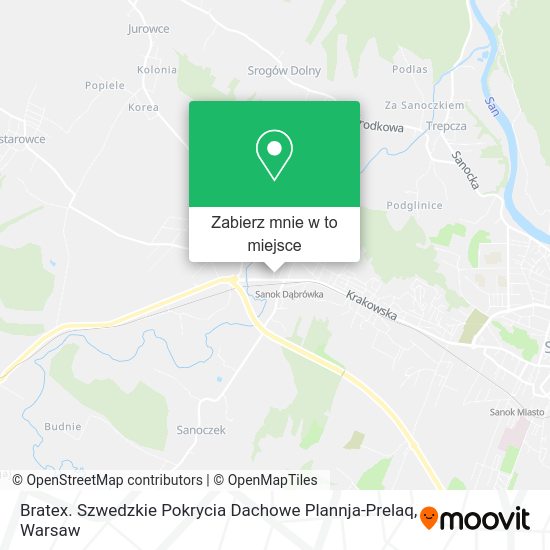 Mapa Bratex. Szwedzkie Pokrycia Dachowe Plannja-Prelaq