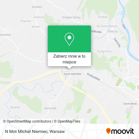 Mapa N Mot Michał Niemiec