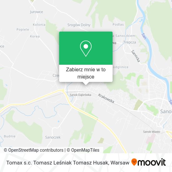 Mapa Tomax s.c. Tomasz Leśniak Tomasz Husak