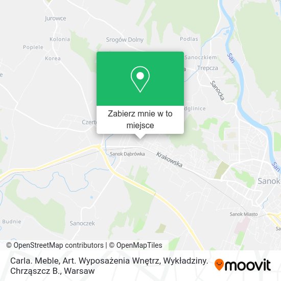 Mapa Carla. Meble, Art. Wyposażenia Wnętrz, Wykładziny. Chrząszcz B.