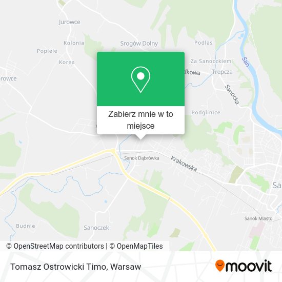 Mapa Tomasz Ostrowicki Timo