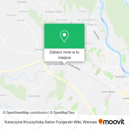 Mapa Katarzyna Kruszyńska Salon Fryzjerski Wiki