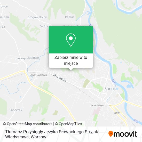 Mapa Tłumacz Przysięgły Języka Słowackiego Stryjak Władysława