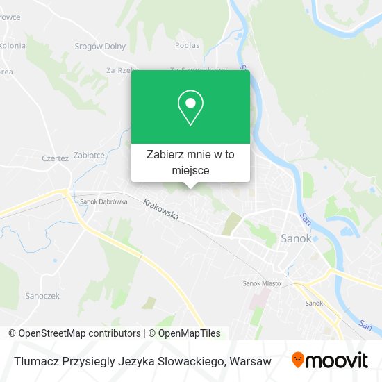 Mapa Tlumacz Przysiegly Jezyka Slowackiego