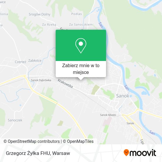 Mapa Grzegorz Żyłka FHU