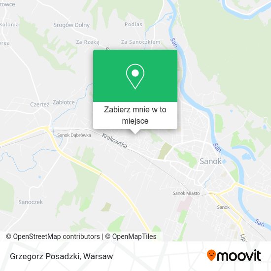 Mapa Grzegorz Posadzki