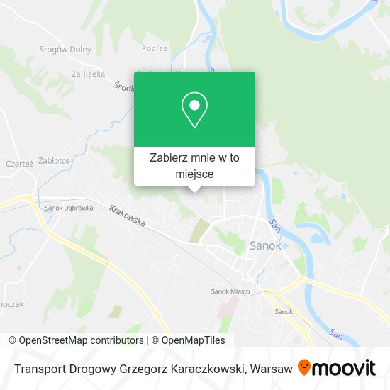 Mapa Transport Drogowy Grzegorz Karaczkowski