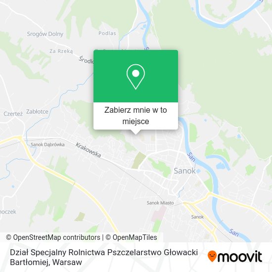 Mapa Dział Specjalny Rolnictwa Pszczelarstwo Głowacki Bartłomiej