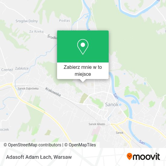 Mapa Adasoft Adam Łach