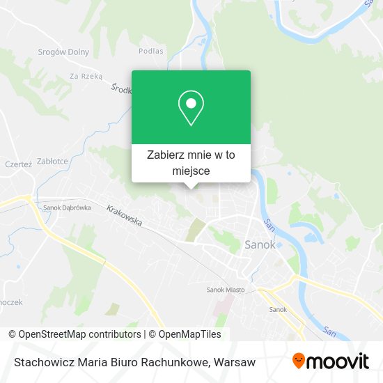 Mapa Stachowicz Maria Biuro Rachunkowe