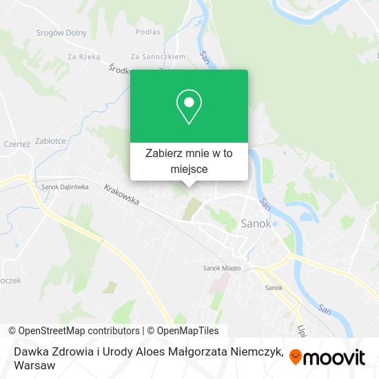 Mapa Dawka Zdrowia i Urody Aloes Małgorzata Niemczyk