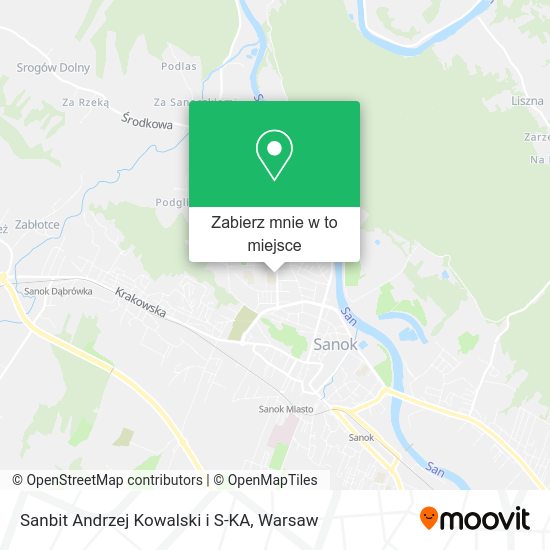 Mapa Sanbit Andrzej Kowalski i S-KA