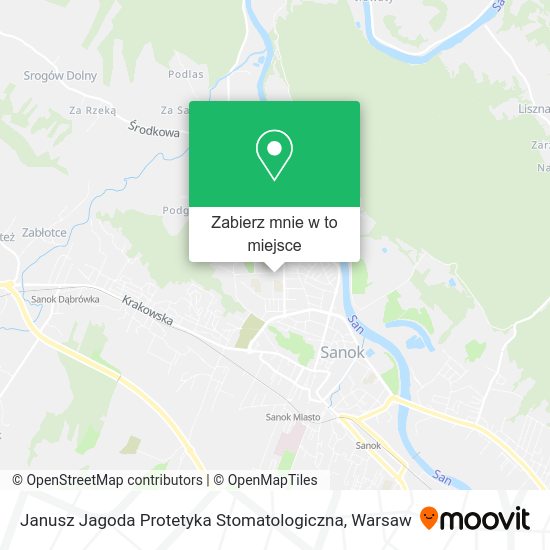 Mapa Janusz Jagoda Protetyka Stomatologiczna