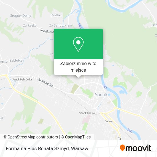 Mapa Forma na Plus Renata Szmyd