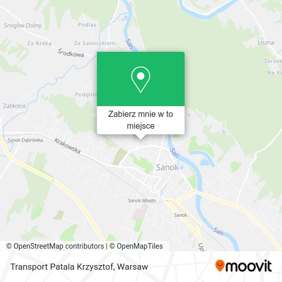 Mapa Transport Patala Krzysztof