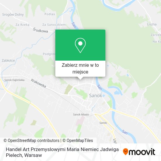 Mapa Handel Art Przemyslowymi Maria Niemiec Jadwiga Pielech