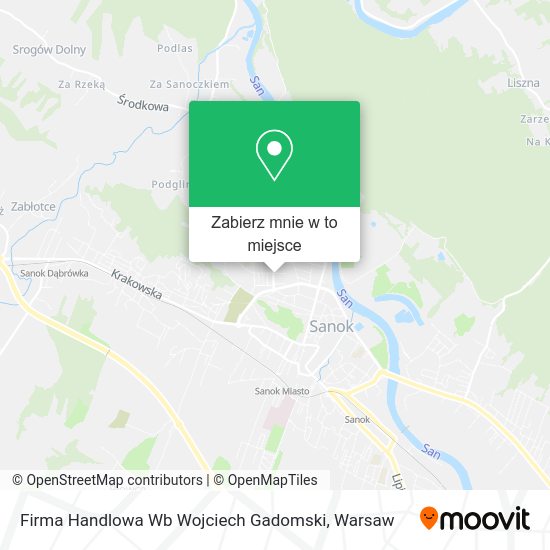 Mapa Firma Handlowa Wb Wojciech Gadomski